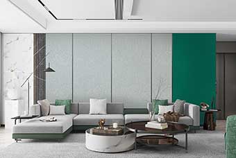 贵州轻奢风格-客厅