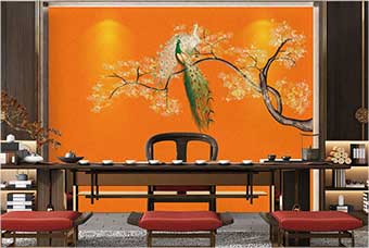 贵州森佰汇航空纤维墙咔（春花秋月）