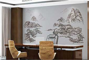 贵州森佰汇航空纤维墙咔（山水之间）