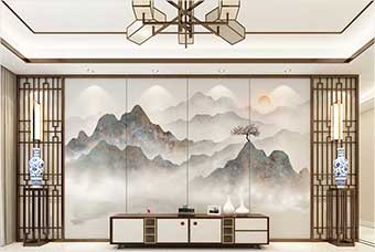 贵州森佰汇航空纤维（山水画系列）