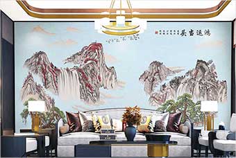 贵州森佰汇航空纤维墙咔（鸿运当头）